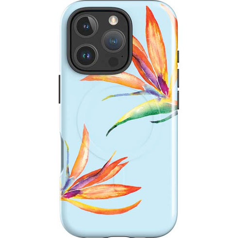 Birds of Paradise Summer iPhone 16 Pro Magsafe Impact Case